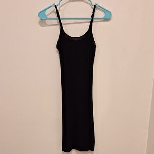 Black Spaghetti Strap Dress